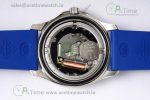 Aquanaut 5067A SS PPF 1:1 Best Edition Blue Textured Dial Red Hand on Blue Rubber Strap RONDA Quartz - Image 14