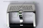 Vanguard V45 SS ABF Best Edition Full Diamonds Case Black Dial on Black Leather Strap A2824 - Image 20