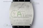 Vanguard V45 SS ABF Best Edition Full Diamonds Case Black Dial on Black Leather Strap A2824 - Image 12