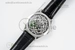 Calatrava 5088 SS FLF Best Edition Style 2 on Black Leather Strap A240 (Micro Rotor) - Image 8