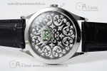 Calatrava 5088 SS FLF Best Edition Style 2 on Black Leather Strap A240 (Micro Rotor) - Image 6