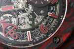 Big Bang Unico Red Carbon TWF Best Edition Skeleton Dial on Black Rubber Strap A1220 - Image 5