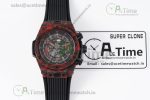 Big Bang Unico Red Carbon TWF Best Edition Skeleton Dial on Black Rubber Strap A1220 - Image 22