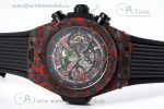 Big Bang Unico Red Carbon TWF Best Edition Skeleton Dial on Black Rubber Strap A1220 - Image 23