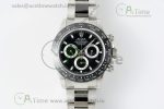 Daytona 116500 QF 1:1 Best Edition Black Dial on SS Bracelet SA4130