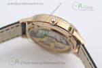 Rendez-Vous Date RG White Dial Full Paved Diamonds on Black Leather Strap A898 - Image 12