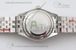 Lady DateJust 28 SS TWF 1:1 Best Edition 904L Steel Grey Dial Diamonds Markers on President Bracelet NH05 - Image 13