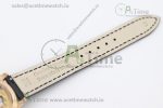 Rendez-Vous Date RG White Dial Full Paved Diamonds on Black Leather Strap A898 - Image 22