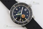 Fifty Fathoms 5008D No Rad SS 1:1 GSF Best Edition Black Dial on Black Rubber Strap A1151 - Image 3