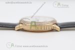 Rendez-Vous Date RG White Dial Full Paved Diamonds on Black Leather Strap A898 - Image 10