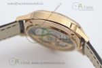 Rendez-Vous Date RG White Dial Full Paved Diamonds on Black Leather Strap A898 - Image 11