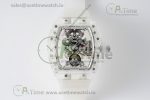 RM56-01 Transparent Tourbillon RMF Best Edition Skeleton Dial on Transparent Rubber Strap