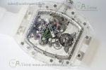 RM56-01 Transparent Tourbillon RMF Best Edition Skeleton Dial on Transparent Rubber Strap - Image 3