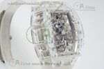 RM56-01 Transparent Tourbillon RMF Best Edition Skeleton Dial on Transparent Rubber Strap - Image 2