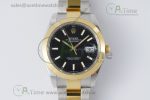 DateJust 41 SS/YG Polished Bezel KING 1:1 Best Edition 904L Steel Black Dial on Oyster Bracelet VR3235