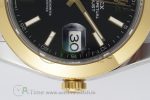 DateJust 41 SS/YG Polished Bezel KING 1:1 Best Edition 904L Steel Black Dial on Oyster Bracelet VR3235 - Image 7
