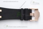 Royal Oak Offshore 44mm RG Ceramic Bezel APF 1:1 Best Edition Black/White Dial on Rubber Strap A3126 - Image 20