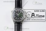 Polaris Chrono SS HKF Best Edition Black Dial on Black Leather Strap A752A - Image 25