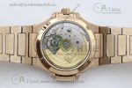 Nautilus 7118/1A MSF 1:1 Best Edition Grey Textured Dial Diamonds Bezel on RG Bracelet A324 Super Clone - Image 13