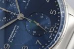 Portuguese Chrono IW3716 RSF 1:1 Best Edition Blue Dial on SS Bracelet A7750 - Image 5
