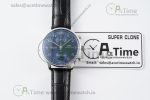Portuguese Chrono IW3716 RSF 1:1 Best Edition Blue Dial on Black Leather Strap A7750 - Image 24
