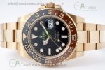 GMT-Master II 126715 CHNR Black/Brown Ceramic Clean Factory 1:1 Best Edition on RG Bracelet VR3186 - Image 6