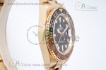 GMT-Master II 126715 CHNR Black/Brown Ceramic Clean Factory 1:1 Best Edition on RG Bracelet VR3186 - Image 2