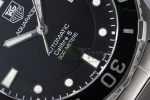 Aquaracer Calibre 5 41.5mm TARF 1:1 Best Edition Black Dial Black Bezel on SS Bracelet SW200 - Image 5