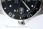 Aquaracer Calibre 5 41.5mm TARF 1:1 Best Edition Black Dial Black Bezel on SS Bracelet SW200 - Image 7