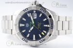 Aquaracer Calibre 5 44mm TARF 1:1 Best Edition Blue Dial SS Bezel on SS Bracelet SW200 - Image 6
