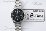 Aquaracer Calibre 5 41.5mm TARF 1:1 Best Edition Black Dial Black Bezel on SS Bracelet SW200 - Image 25