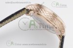 Master Grande Tradition RG Blue Revolves Dial Diamonds Bezel on Black Leather Strap - Image 10