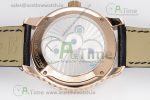 Master Grande Tradition RG Blue Revolves Dial Diamonds Bezel on Black Leather Strap - Image 11