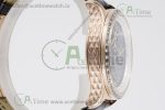 Master Grande Tradition RG Blue Revolves Dial Diamonds Bezel on Black Leather Strap - Image 2