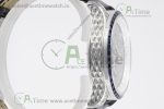 Master Grande Tradition SS Blue Revolves Dial Blue Diamonds Bezel on Black Leather Strap - Image 2