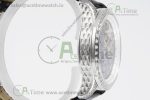 Master Grande Tradition SS Blue Revolves Dial Diamonds Bezel on Black Leather Strap - Image 2