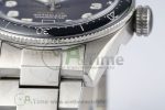 Autavia SS 42mm TARF 1:1 Best Edition Gray Dial Black Ceramic Bezel on SS Bracelet SW200 - Image 9