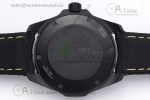 Aquaracer Calibre 5 PVD 41mm TARF 1:1 Best Edition Carbon/Yellow Dial on Black Nylon Strap SW200 - Image 11