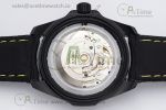 Aquaracer Calibre 5 PVD 41mm TARF 1:1 Best Edition Carbon/Yellow Dial on Black Nylon Strap SW200 - Image 14