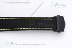 Aquaracer Calibre 5 PVD 41mm TARF 1:1 Best Edition Carbon/Yellow Dial on Black Nylon Strap SW200 - Image 19