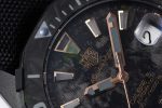 Aquaracer Calibre 5 PVD 41mm TARF 1:1 Best Edition Carbon/RG Dial on Black Nylon Strap SW200 - Image 4