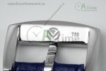 Long Island Ladies SS Diamonds Bezel APSF 1:1 Best Edition Pink MOP Dial on Blue Leather Strap Jap Quartz - Image 19