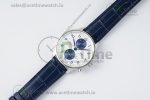 Portuguese Chrono IW371620 APSF 1:1 Best Edition White/Blue Dial on Blue Leather Strap A69355 - Image 8