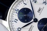 Portuguese Chrono IW371620 APSF 1:1 Best Edition White/Blue Dial on Blue Leather Strap A69355 - Image 4