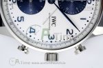 Portuguese Chrono IW371620 APSF 1:1 Best Edition White/Blue Dial on Blue Leather Strap A69355 - Image 7