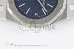 Royal Oak 39mm 16202 "50th Anniversary" SS ZF 1:1 Best Edition Blue Textured Dial on SS Bracelet A7121 - Image 7